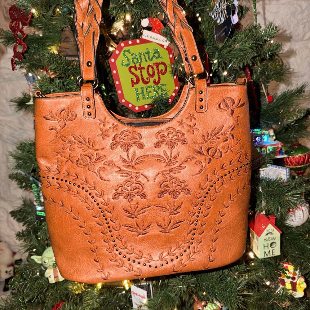 Sam & Hadley Embroidered Tote - ,